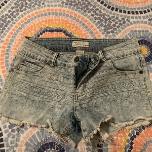 Jean shorts